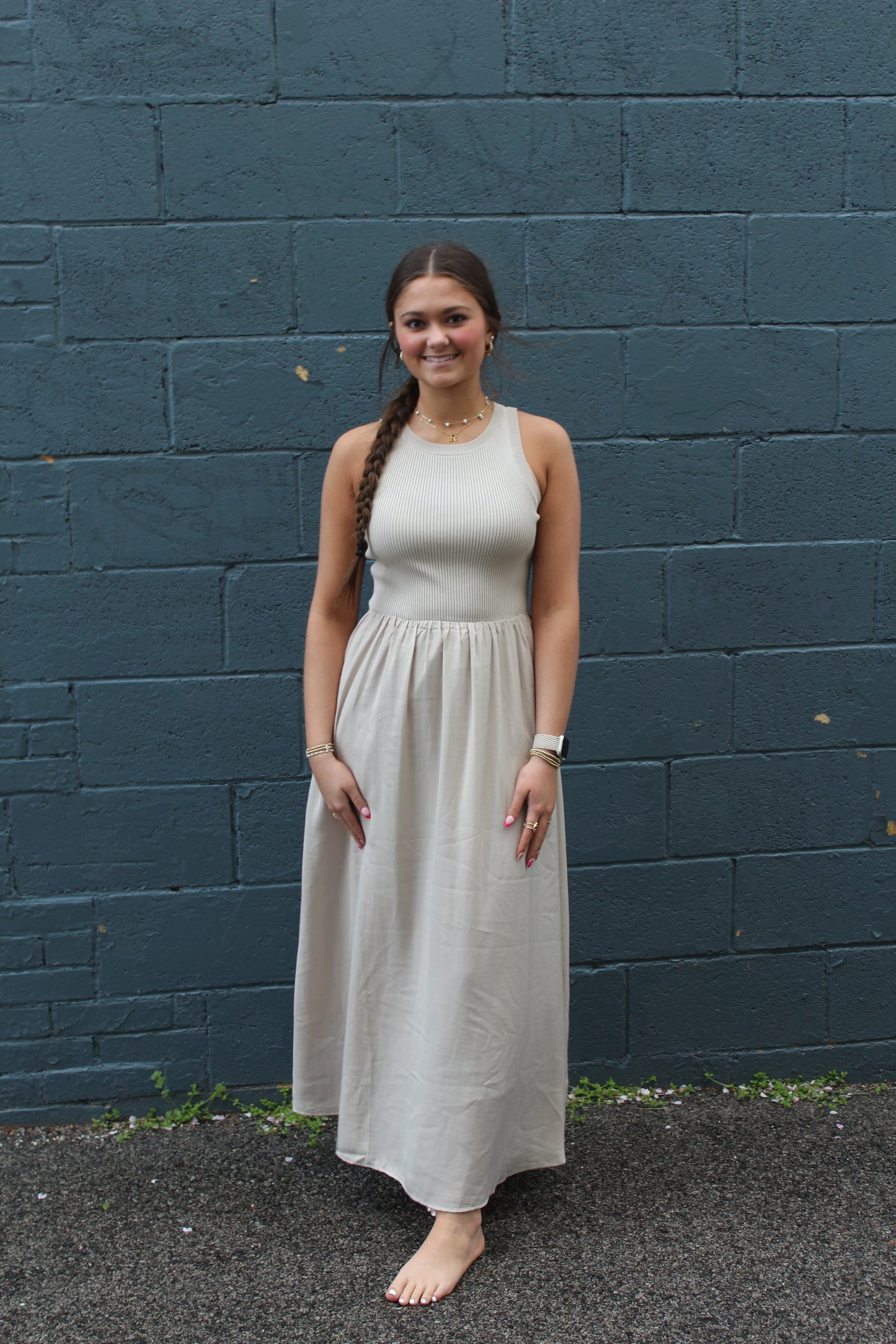 Charming Glance Midi Dress