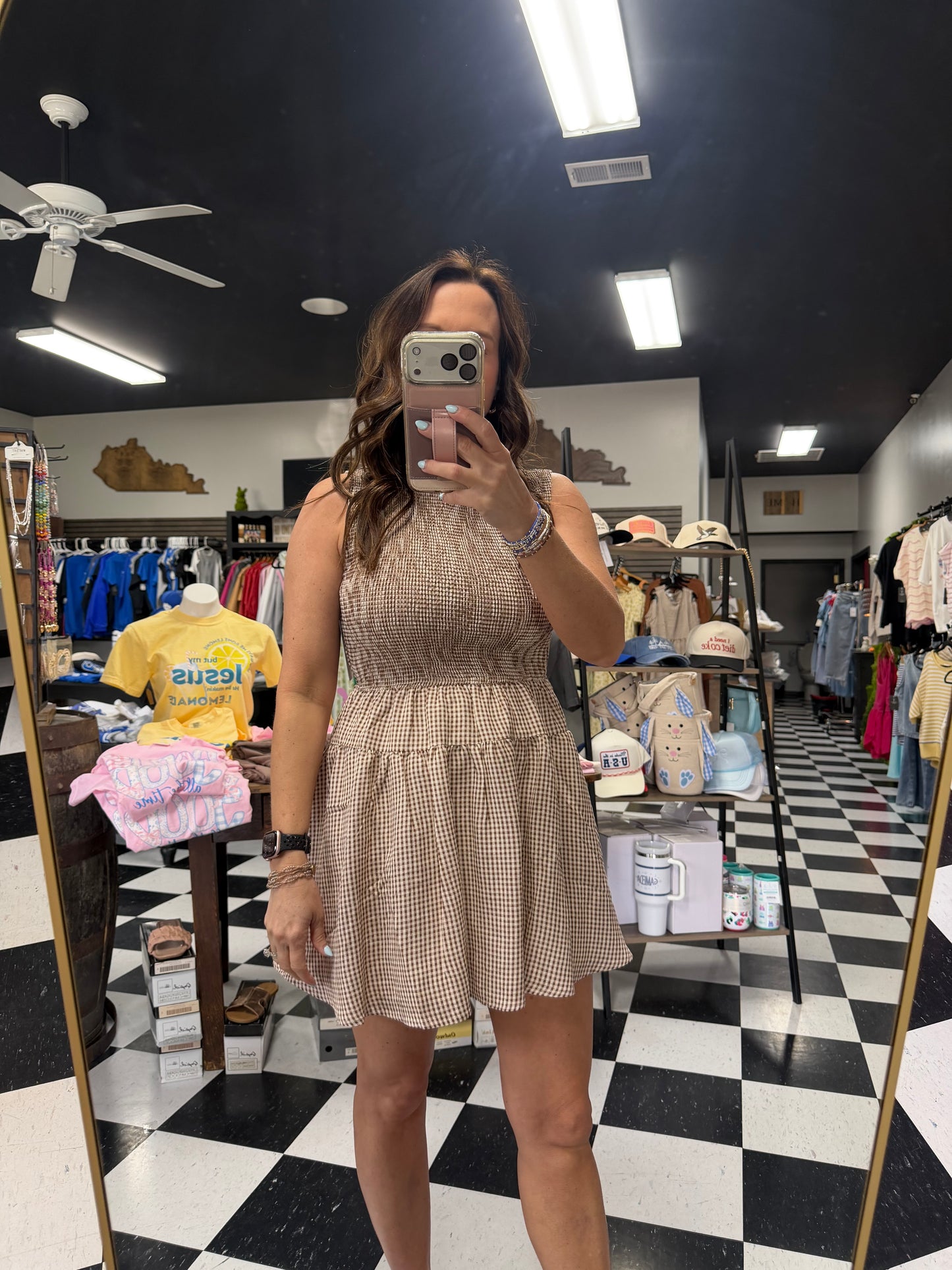 The Collins Gingham Dress