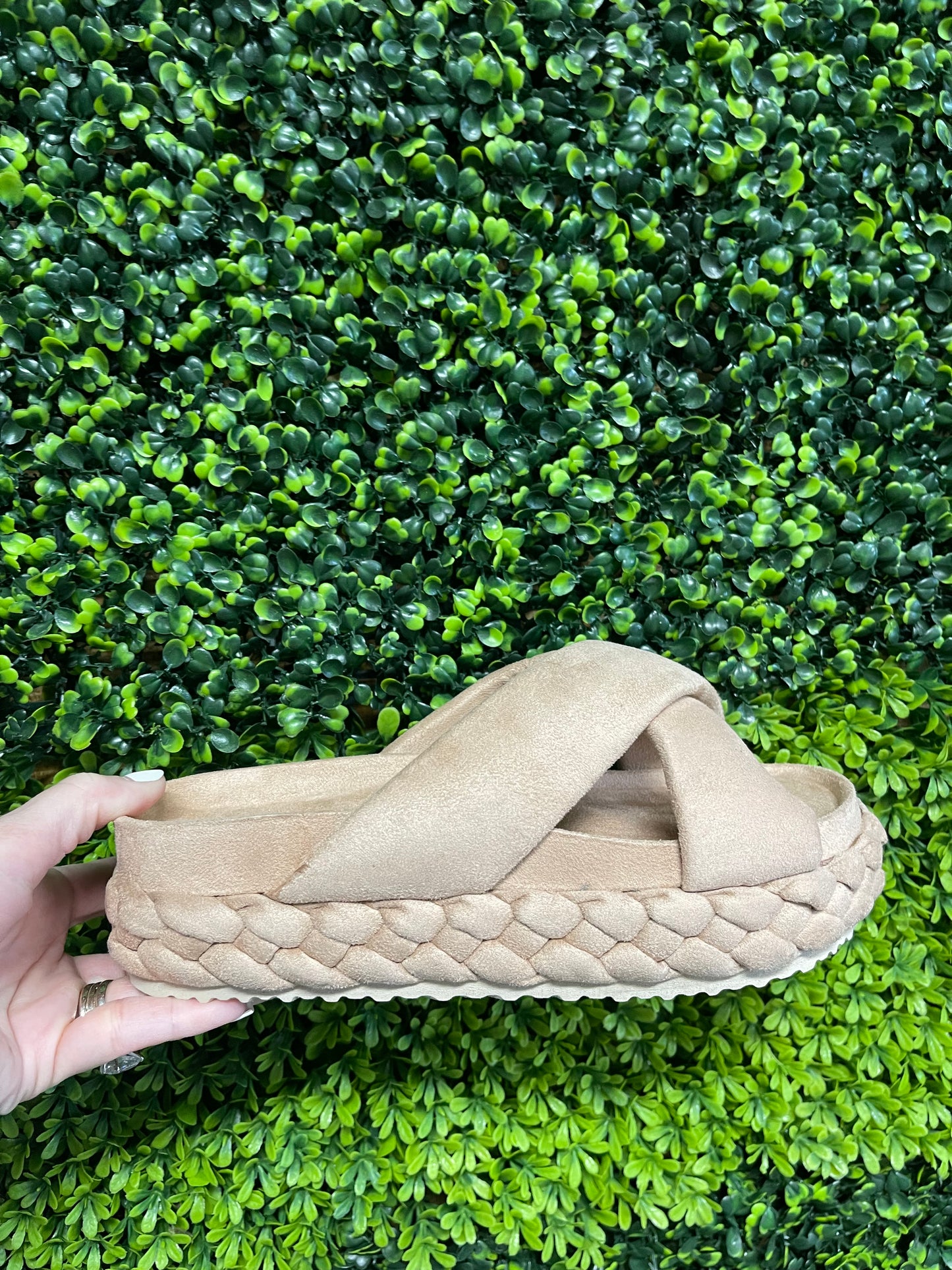 The Mali Nude Sandals