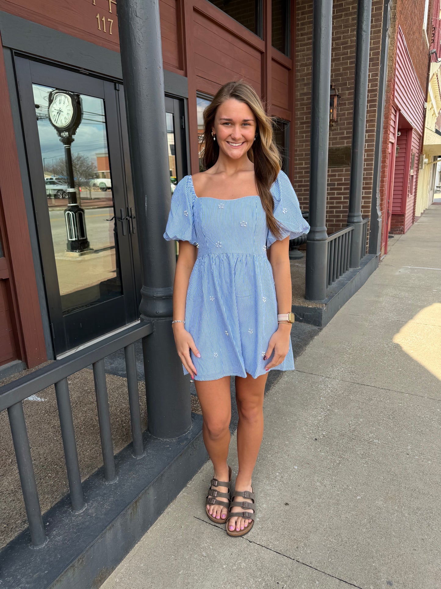 The Emmy Stiped Dress
