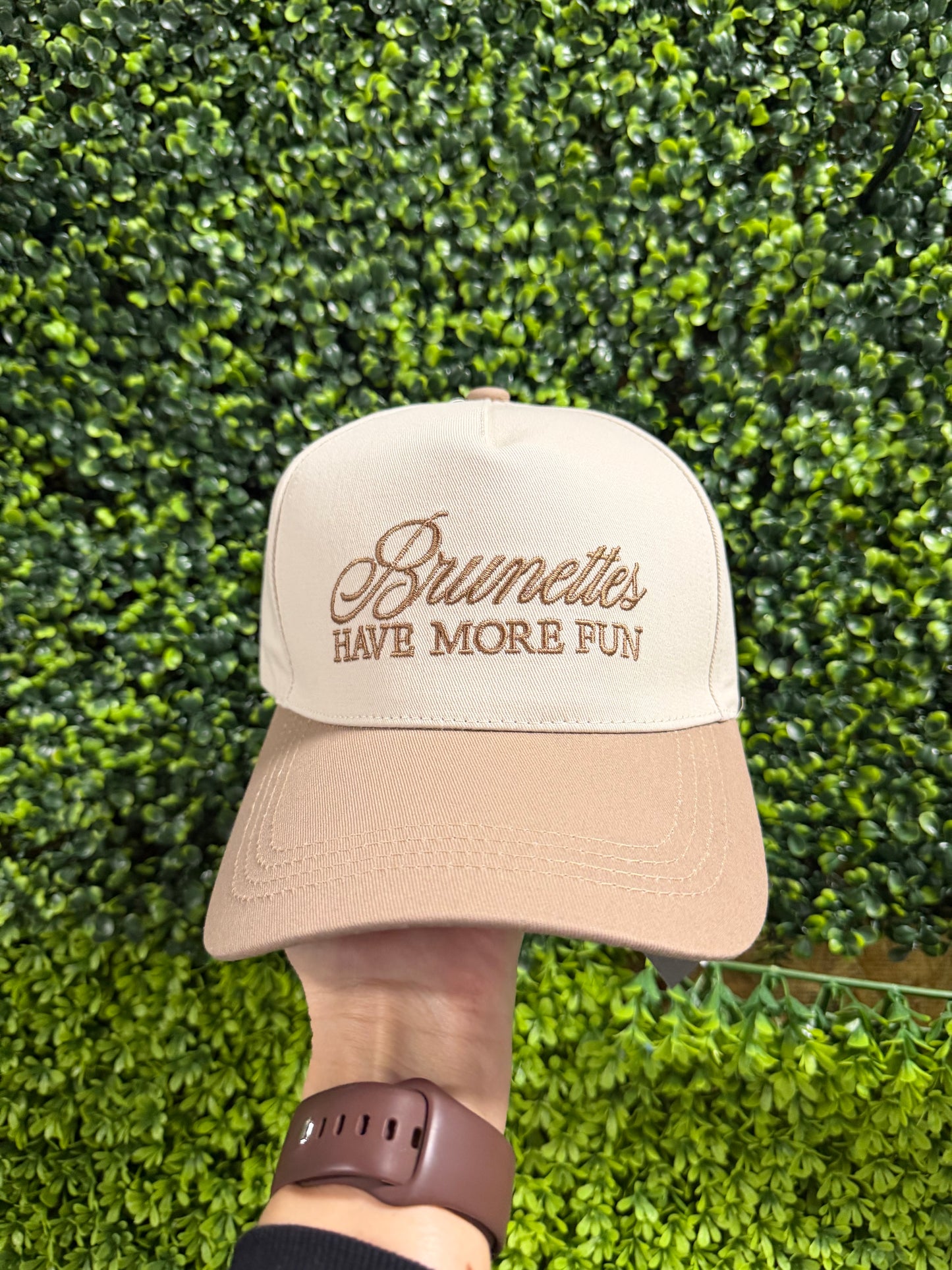 Hat-Brunettes Have More Fun