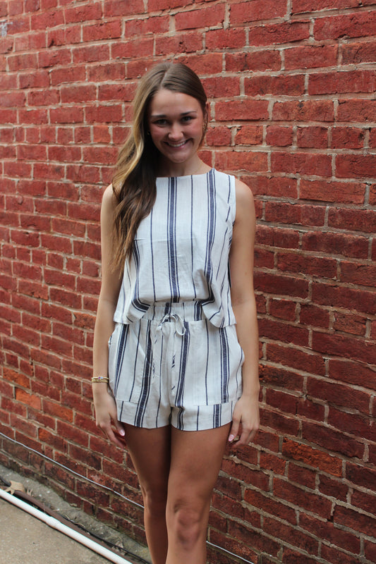 Yacht Club Striped Set