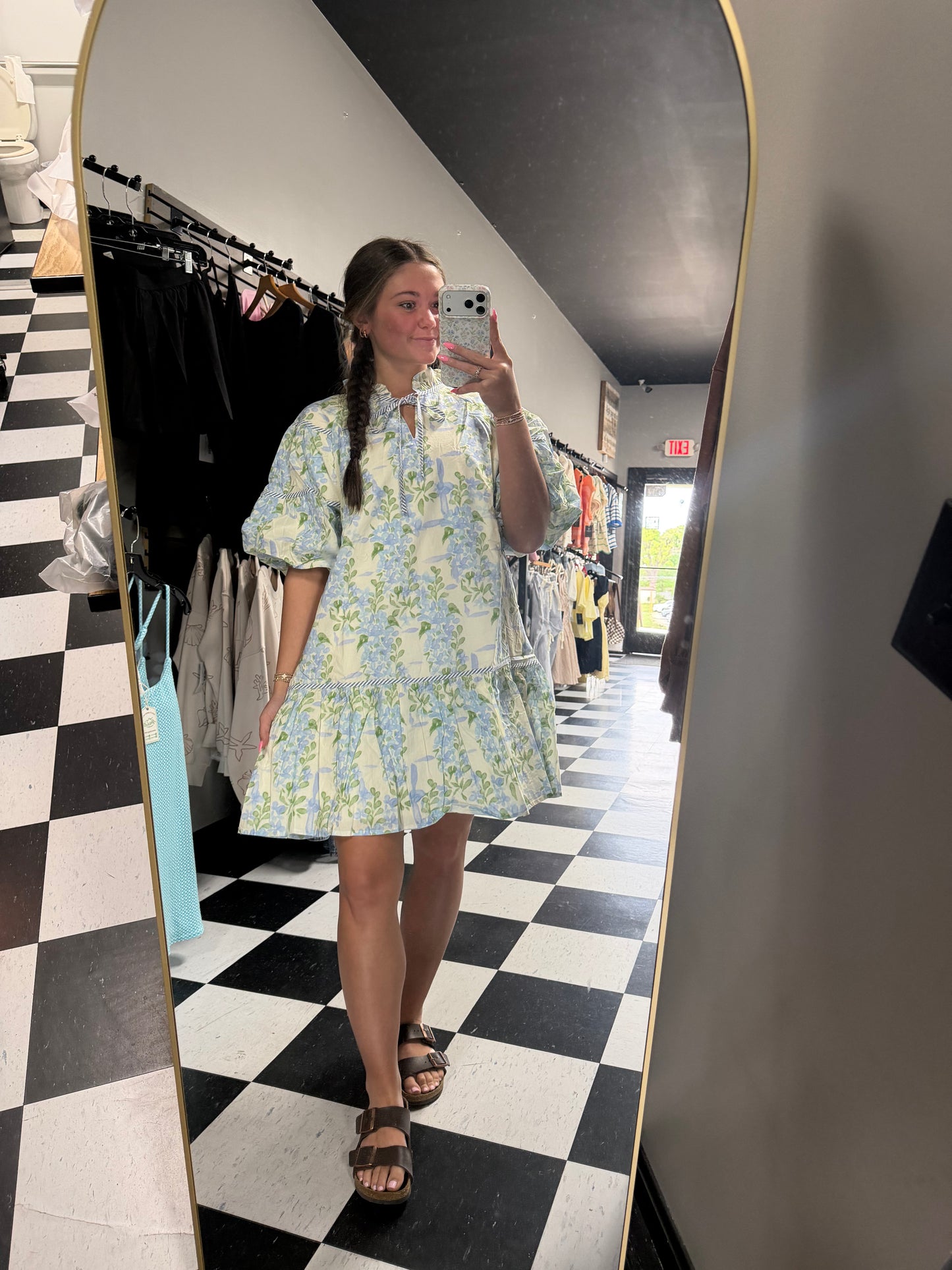 Floral Breeze Babydoll Dress
