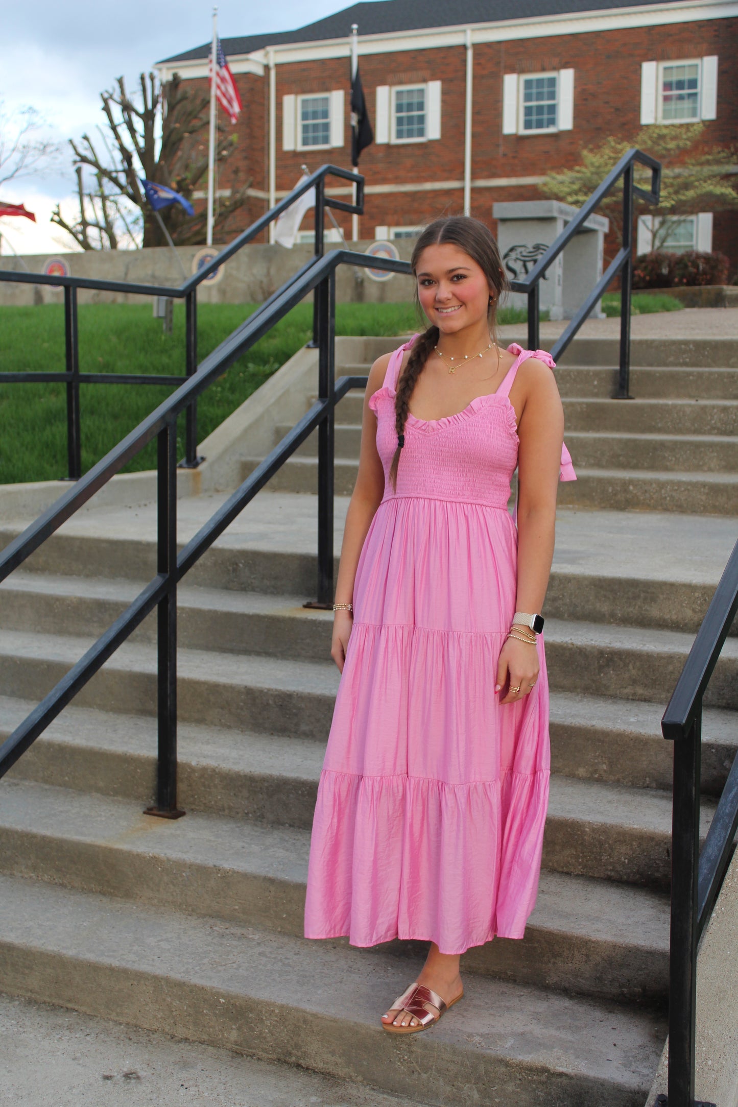 Wisteria Lane Tiered Maxi Dress