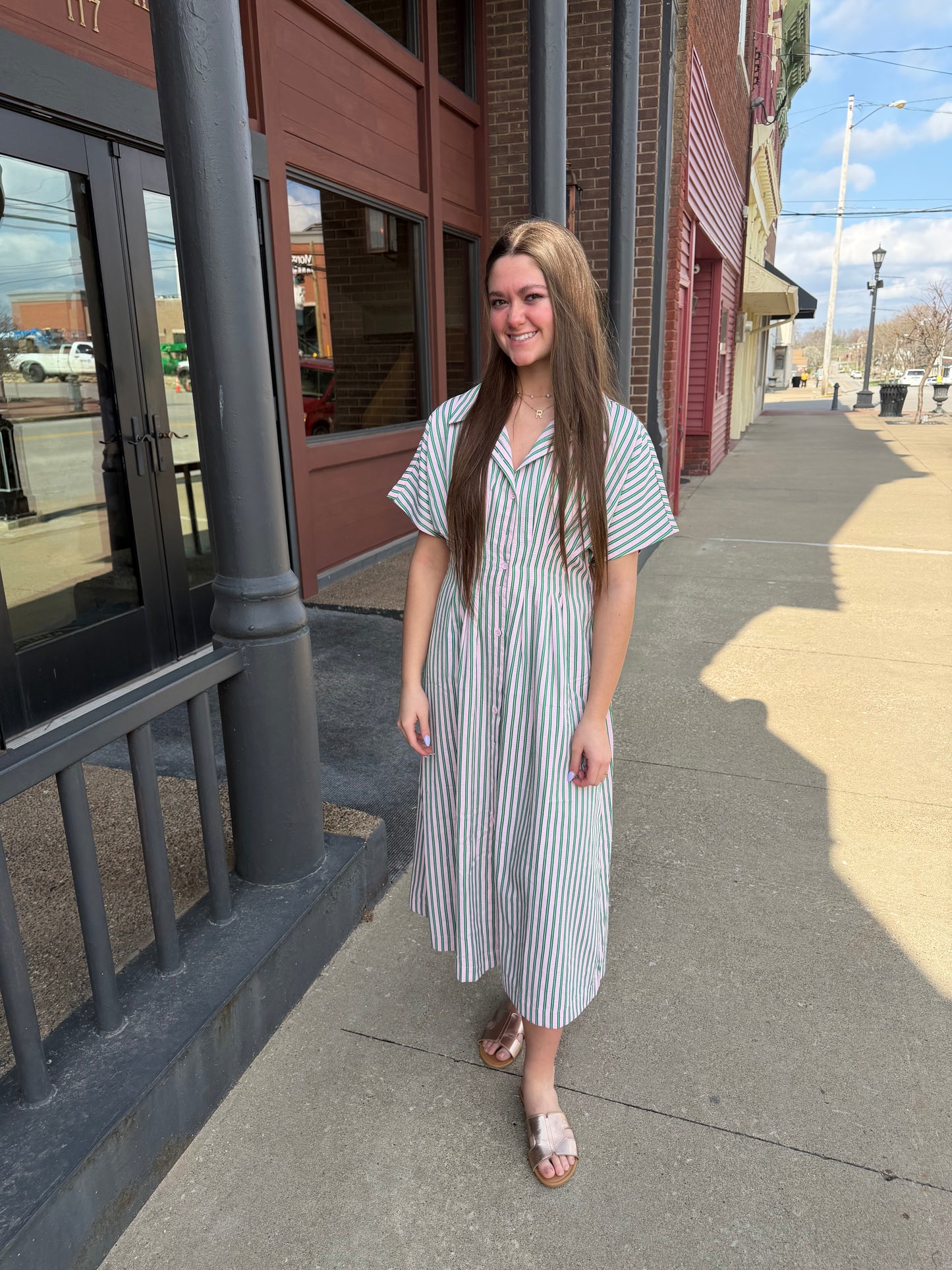 Sail Away Striped Dress