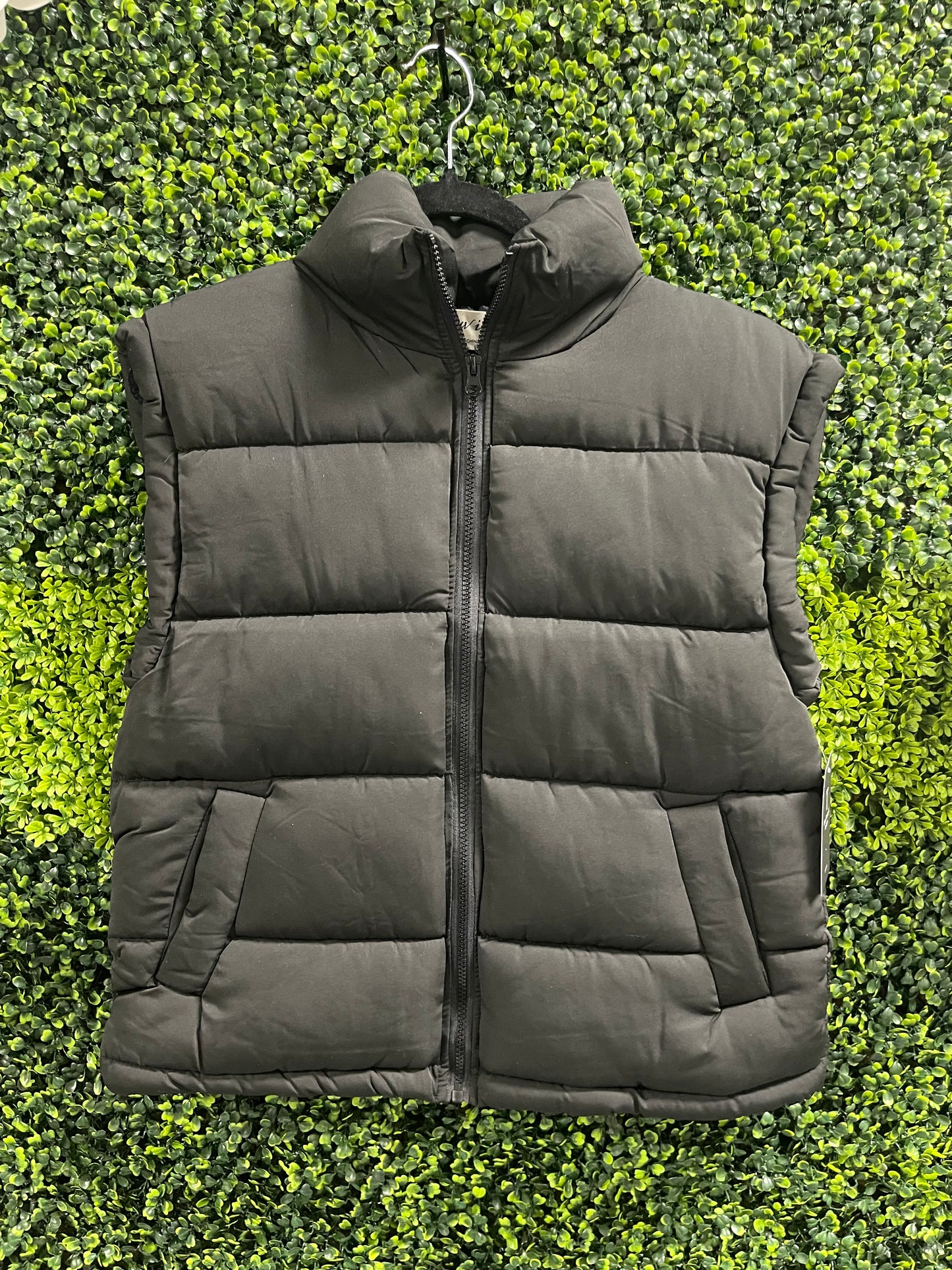 Black Puffer Vest