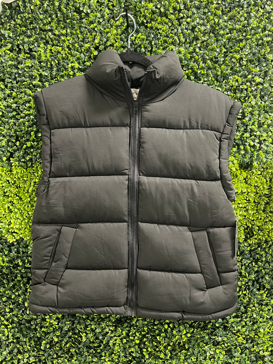 Black Puffer Vest