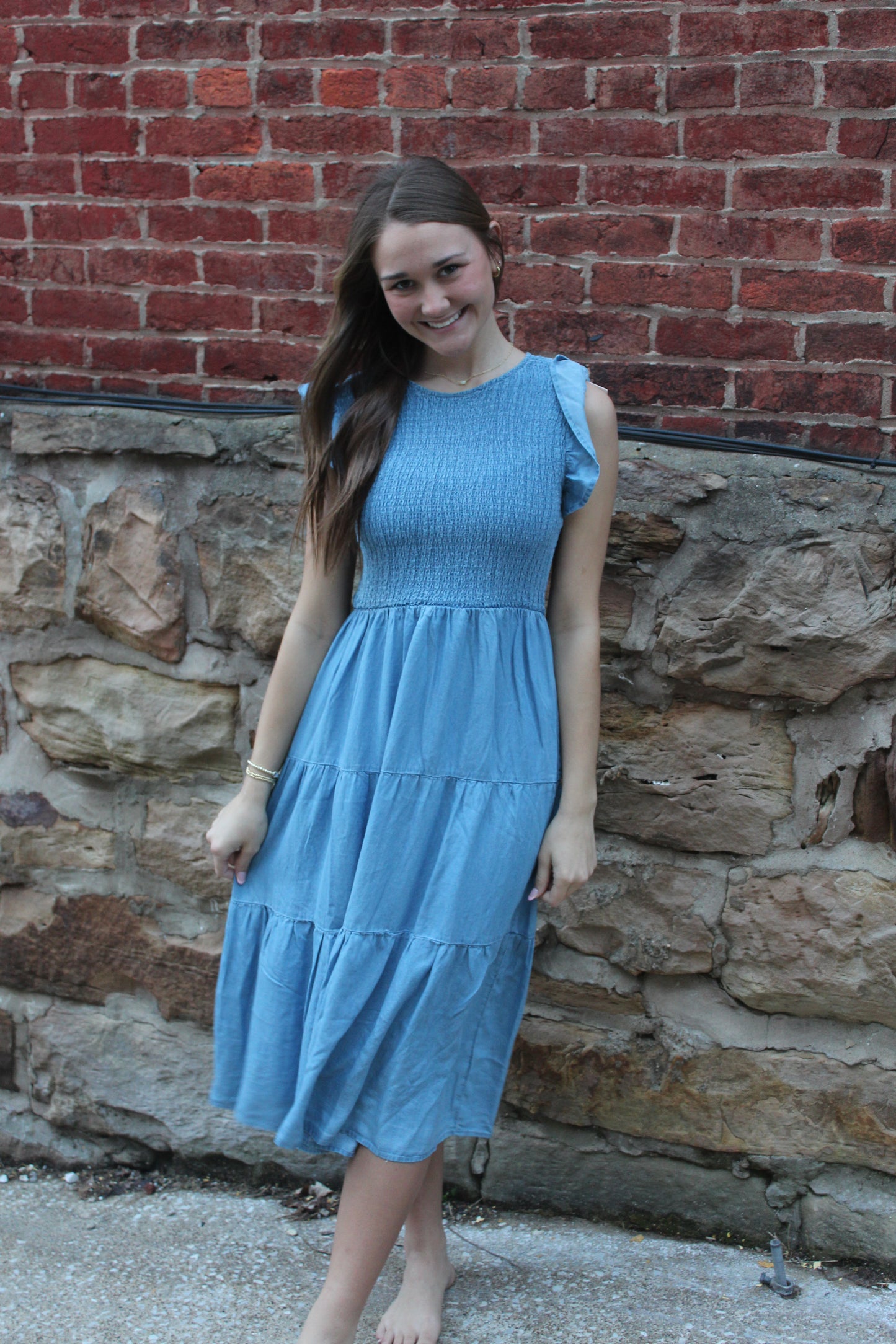 Caught Your Eye Midi Dress