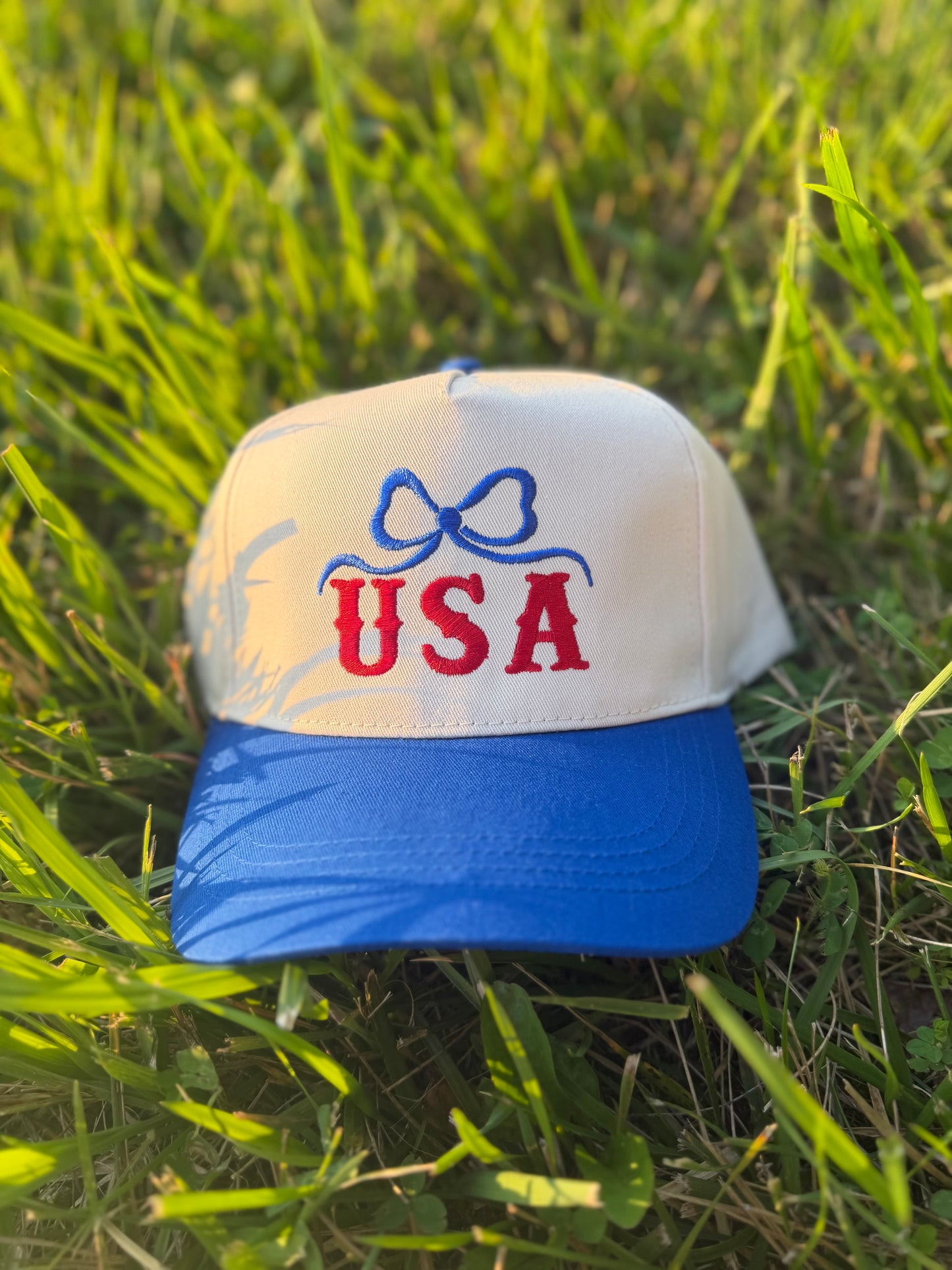 HAT-USA BOW Embroidery