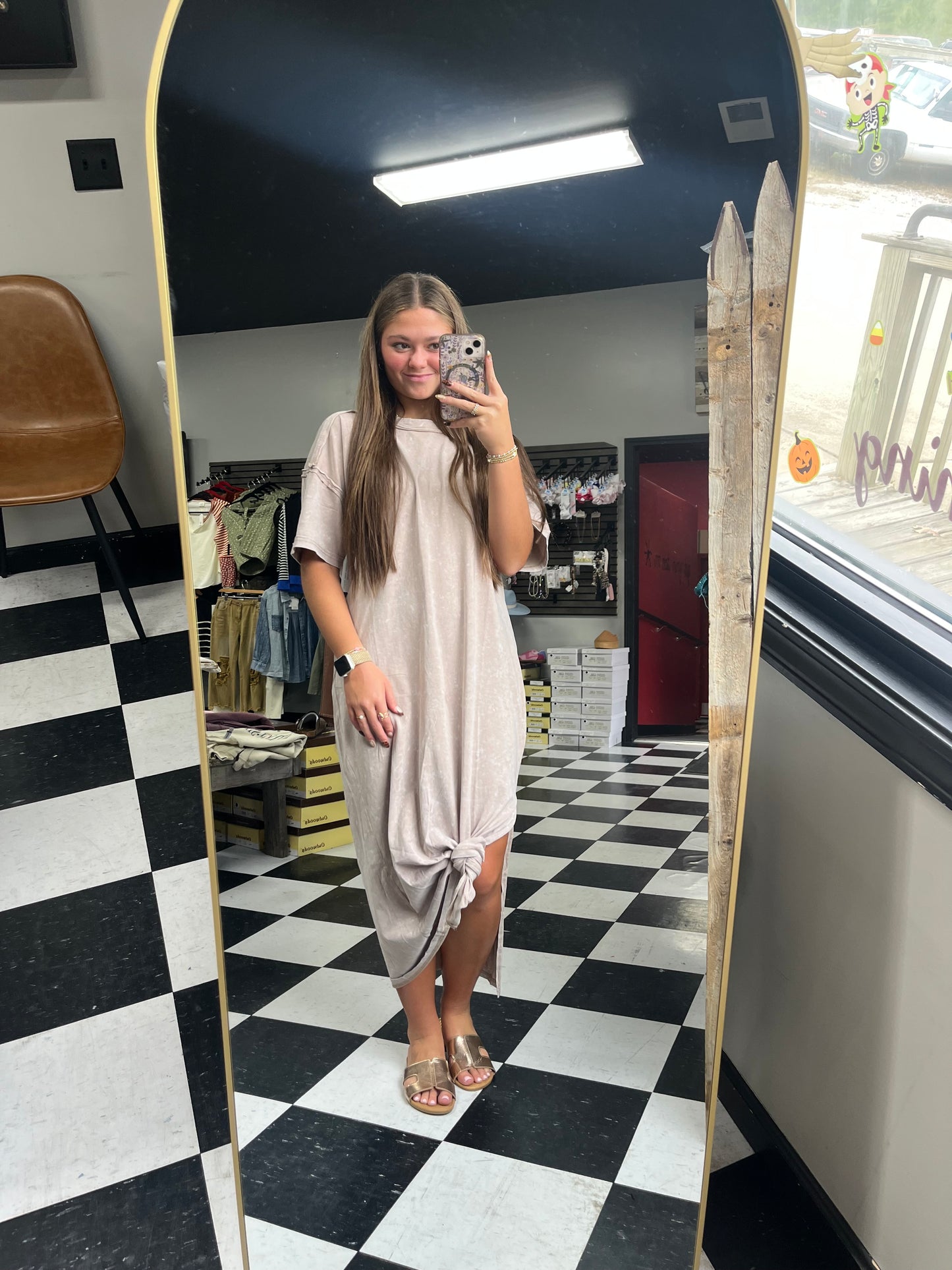 Comfy Casual Midi Dress