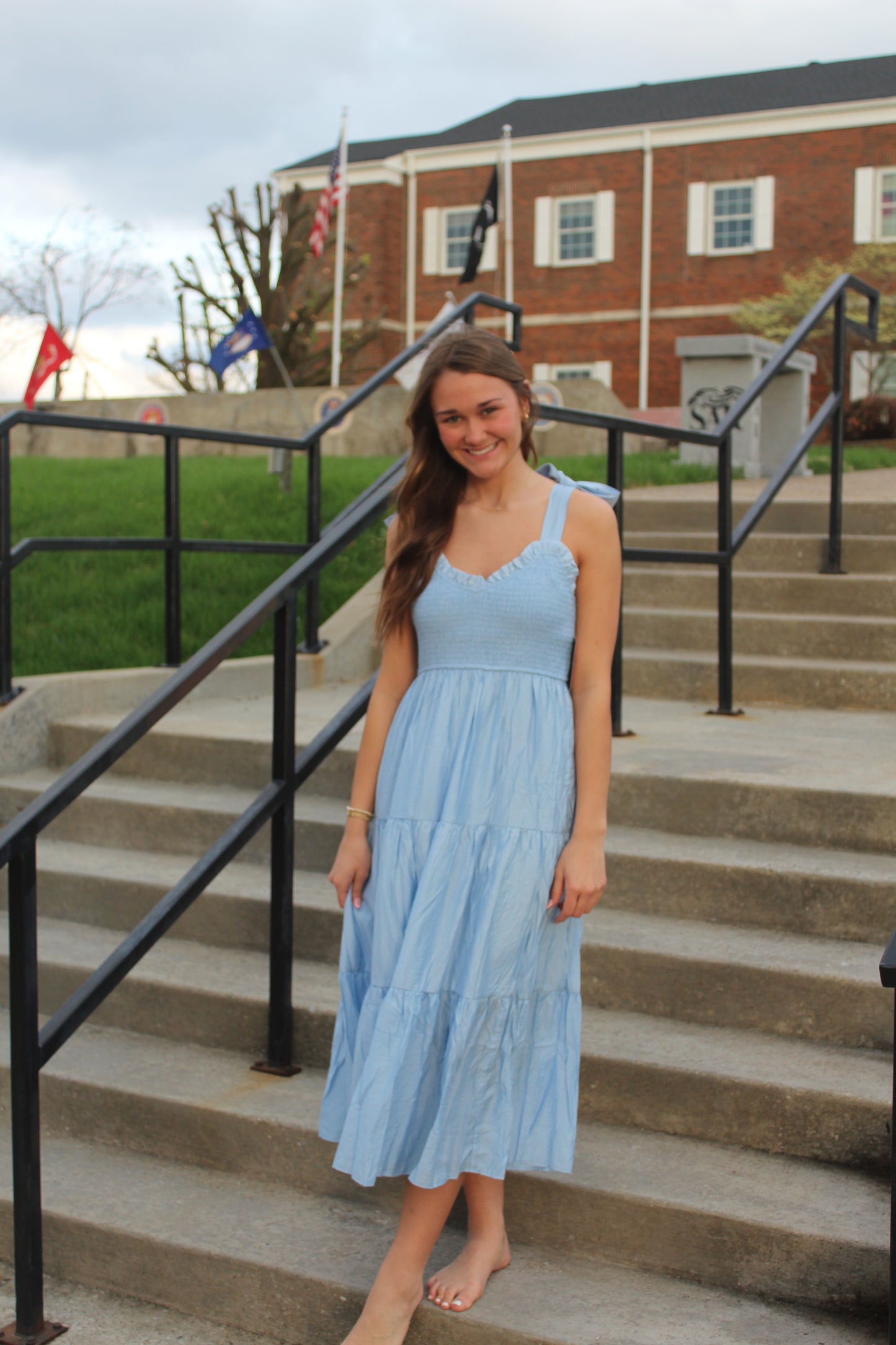 Wisteria Lane Tiered Maxi Dress