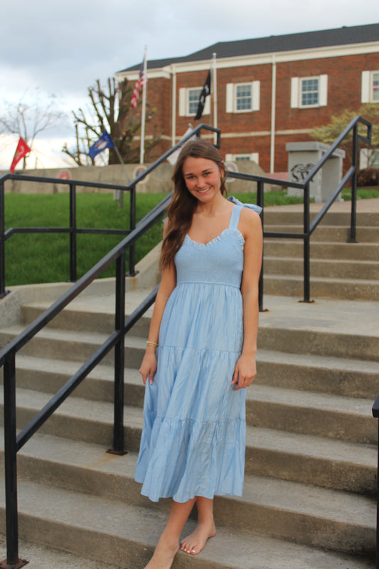 Wisteria Lane Tiered Maxi Dress