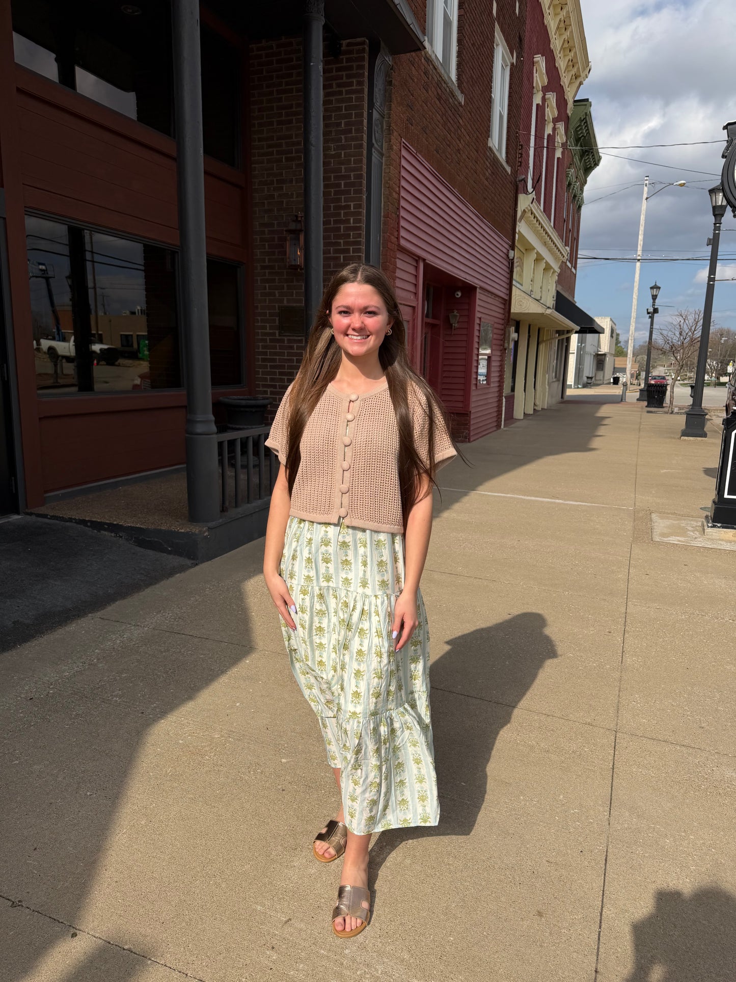 Bloom In Grace Maxi Dress