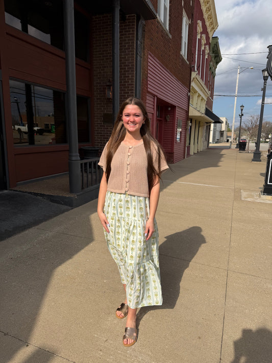 Bloom In Grace Maxi Dress