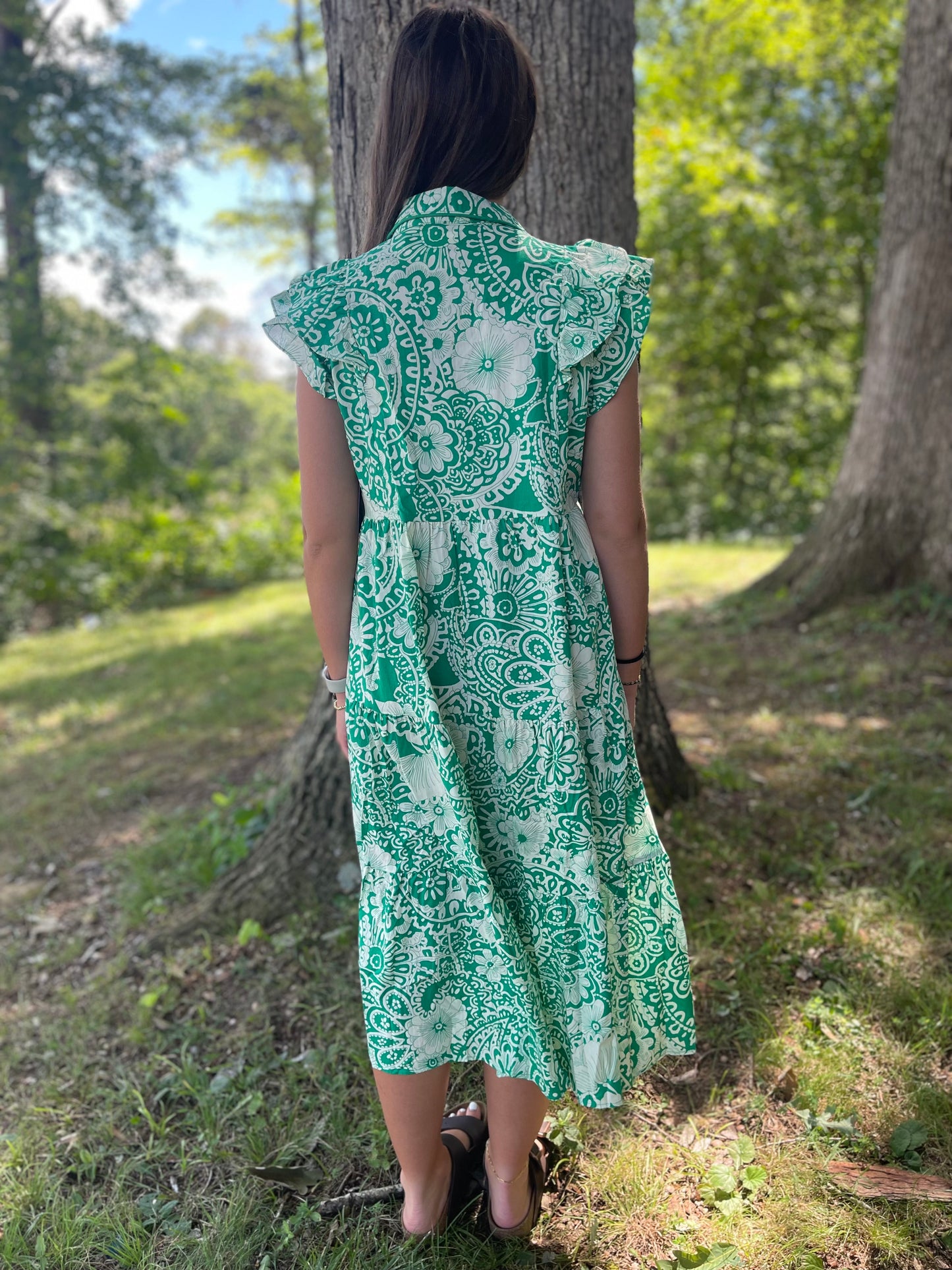 Sweet Secret Green Mix Dress