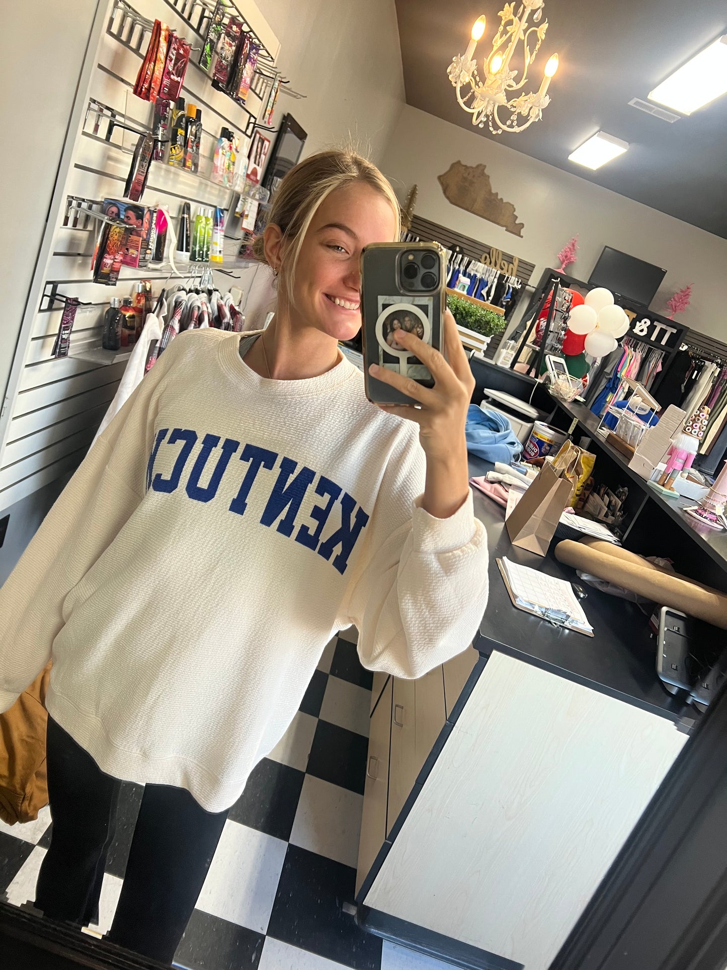 KENTUCKY CLOUDY KNIT Crewneck