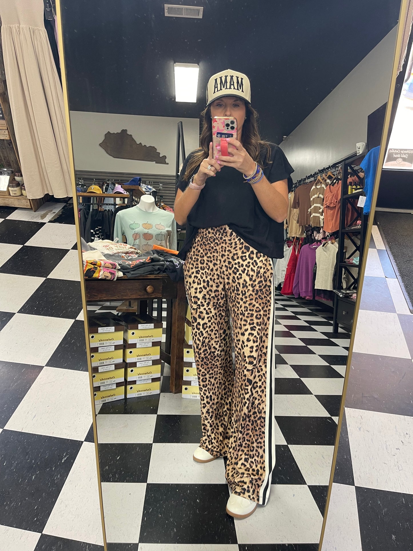 Animal Print Sport Pants