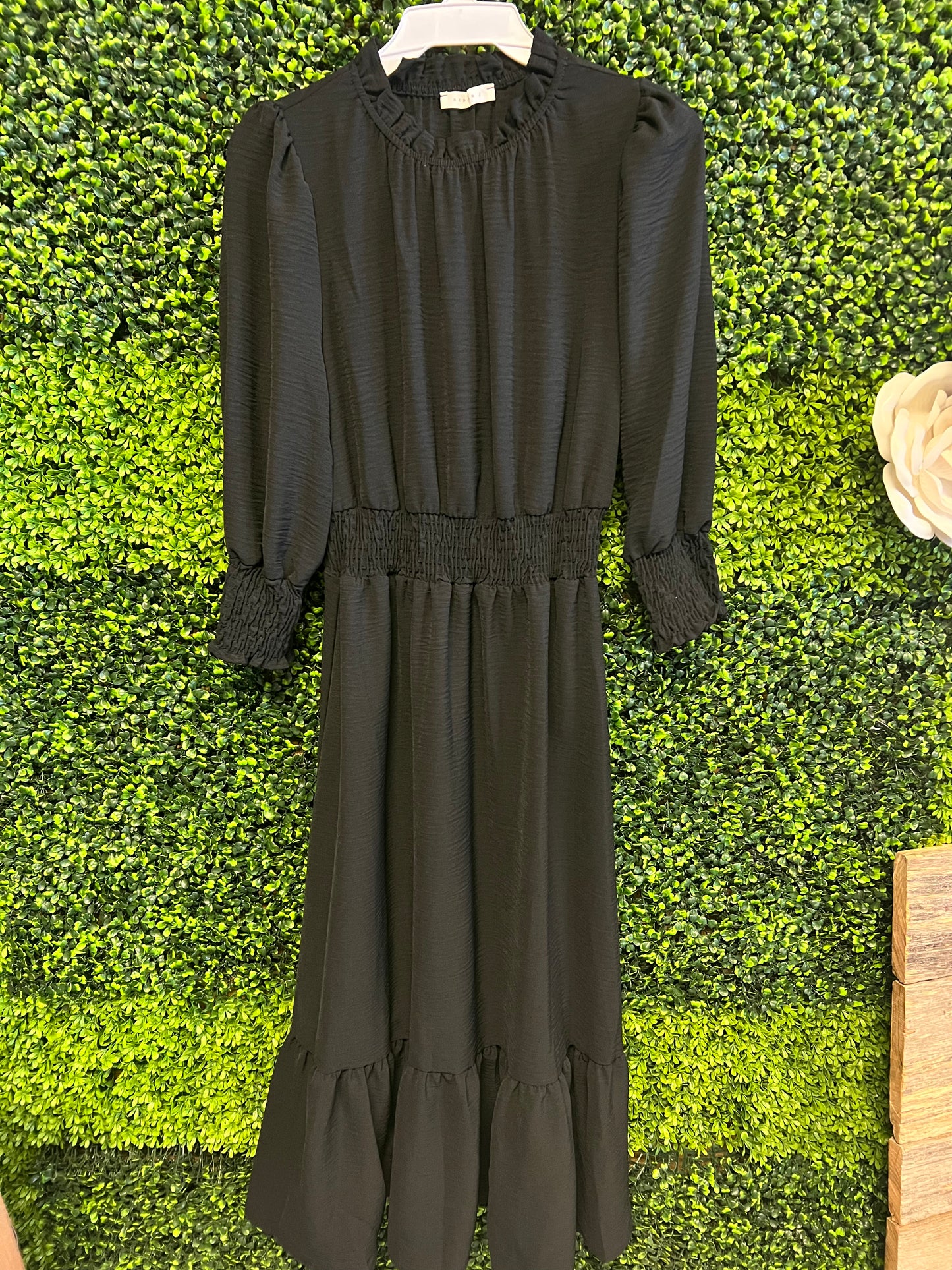 Autumn Day Smocked Dress