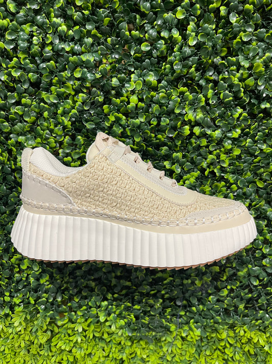 Duchess Off White Crochet Sneakers