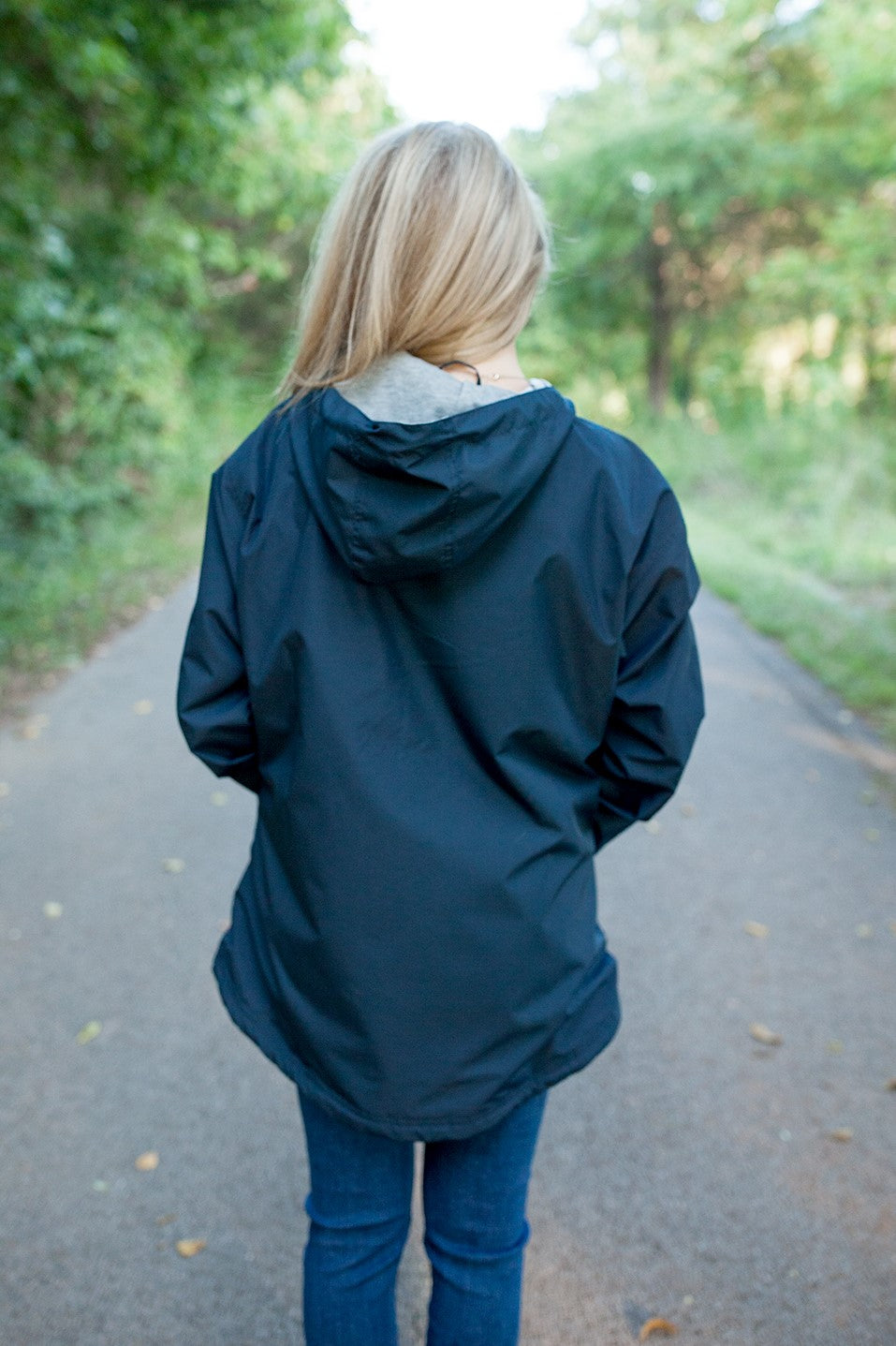 Charles River Chatham Anorak Pullover Navy