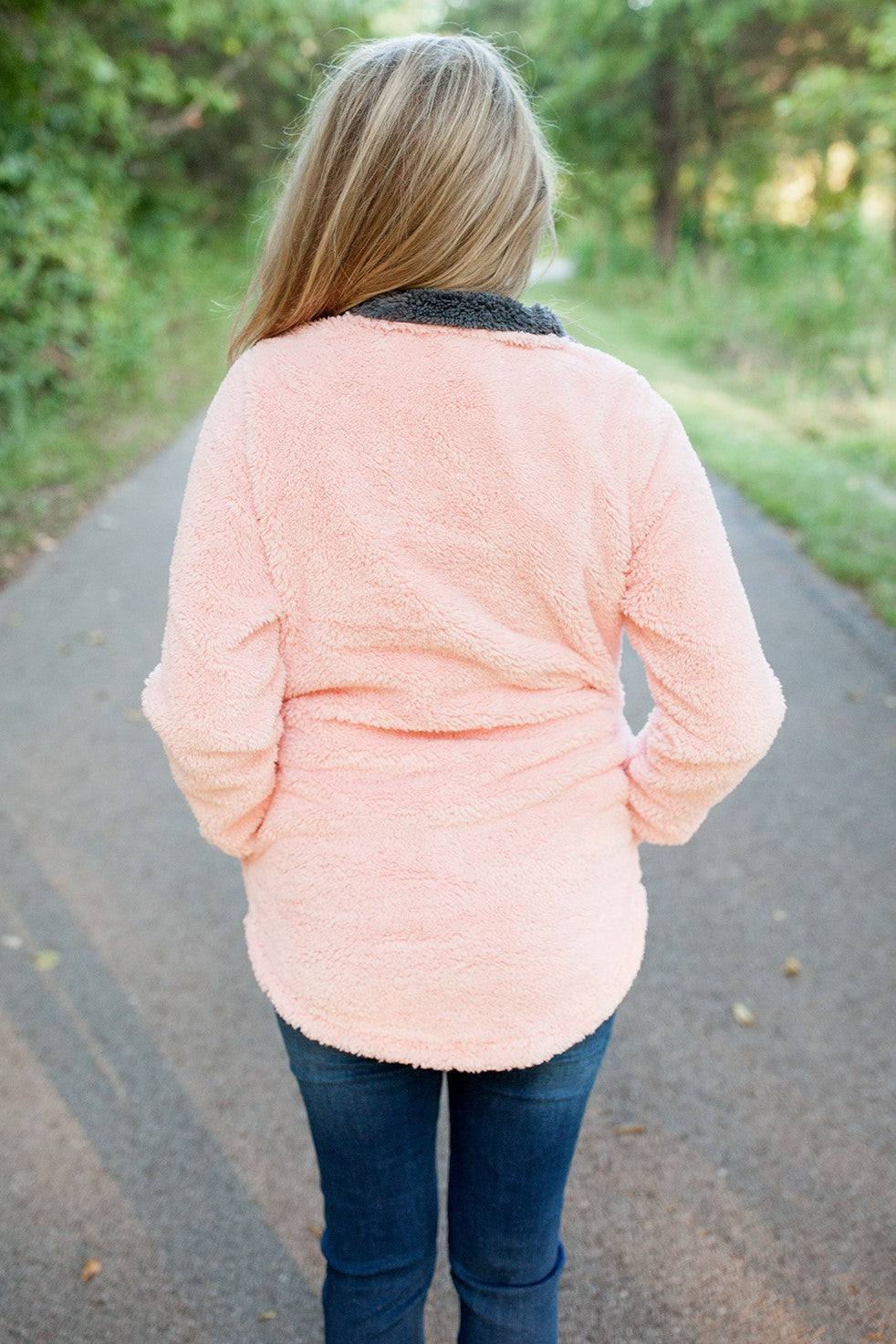 Charles River Newport Fleece Pullover Powder Pink