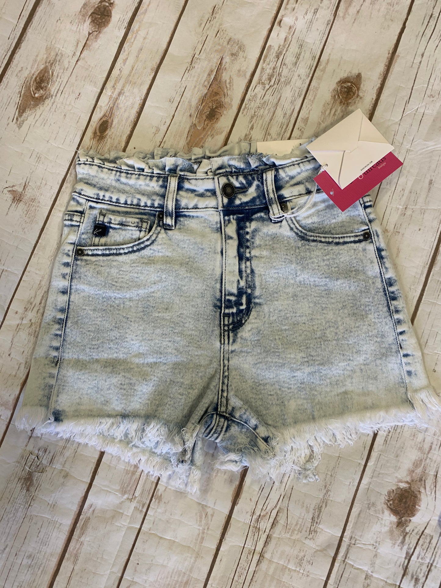 High Rise Ruffle Shorts