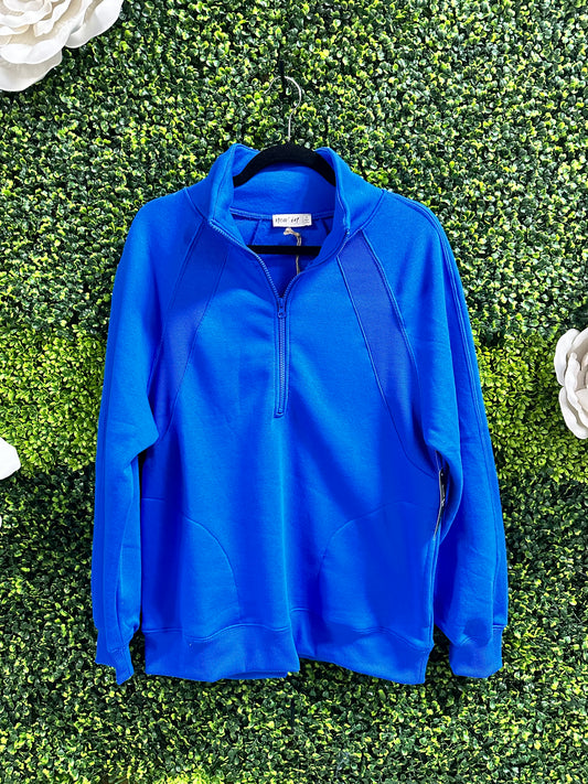 Slub Fleece Pullover