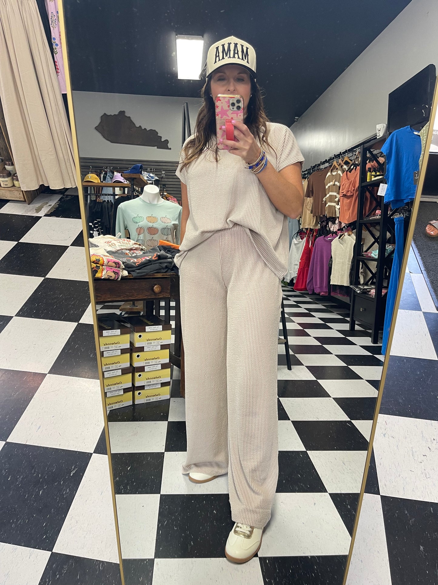 Casual Setting Ribbed Set