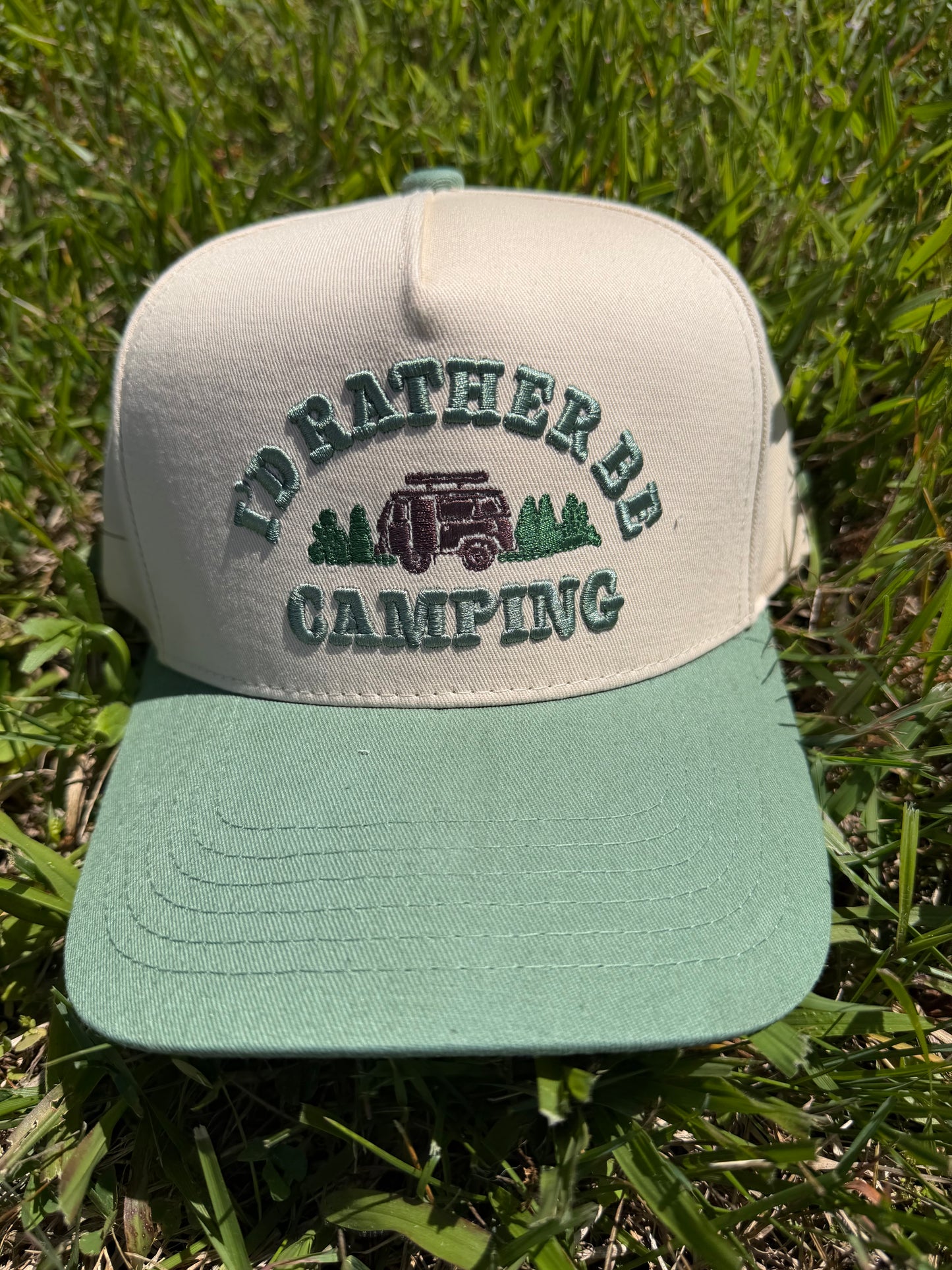 HAT-I'D RATHER BE CAMPING