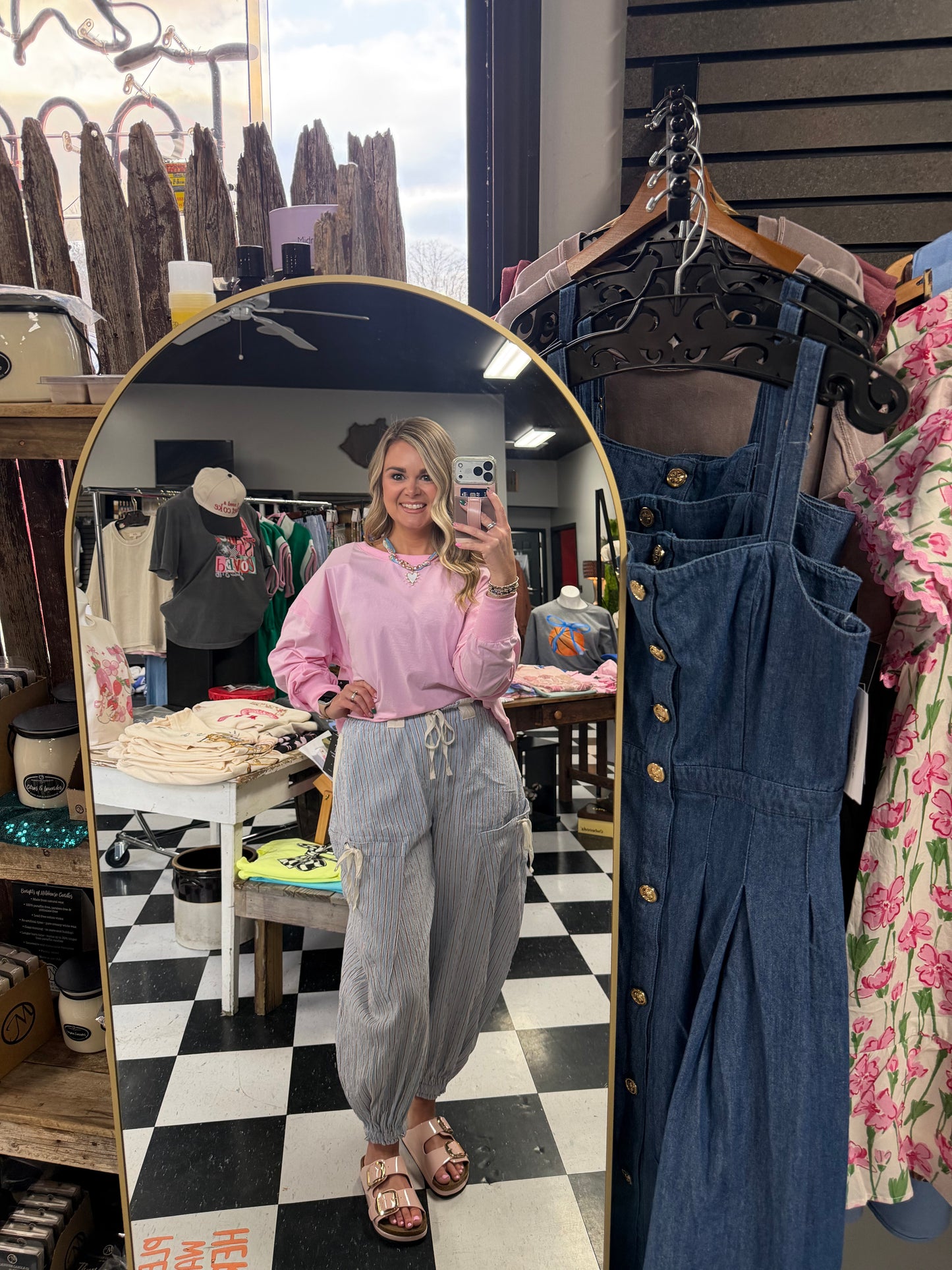 Sweet Pink Long Sleeve Top