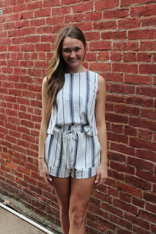Yacht Club Striped Set