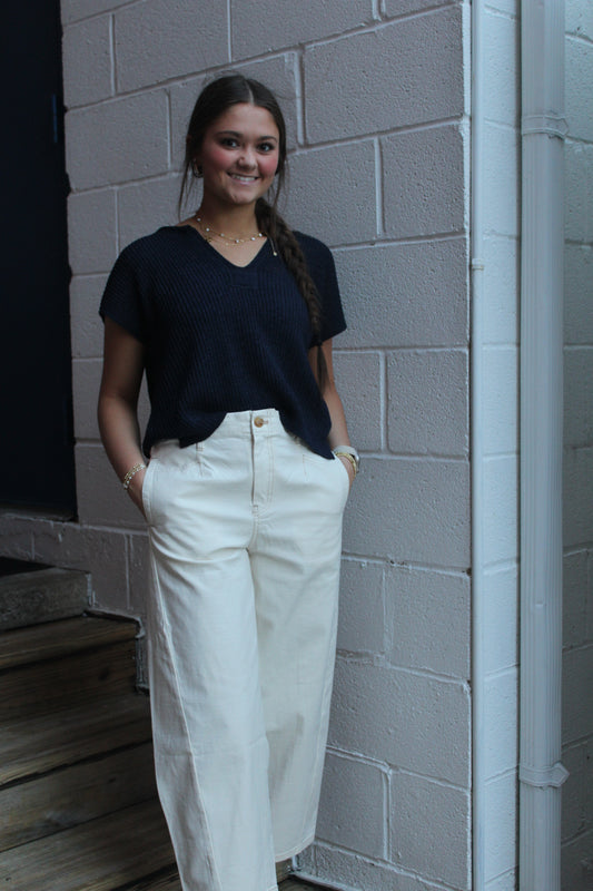 The Lucy High Waist Capri Pants