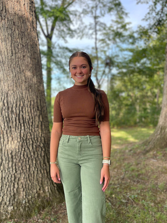 Naturally Radiant Sweater Top