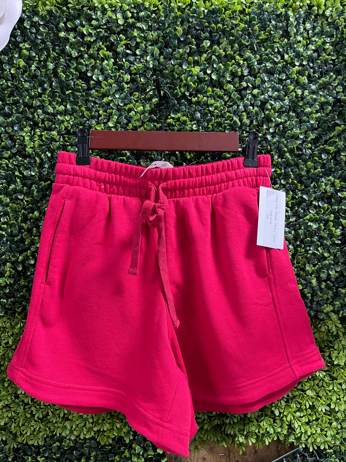 Casual Chic French Terry Shorts