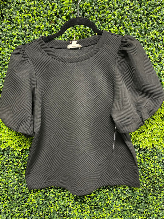 Naturally Radiant Puff Sleeve Top