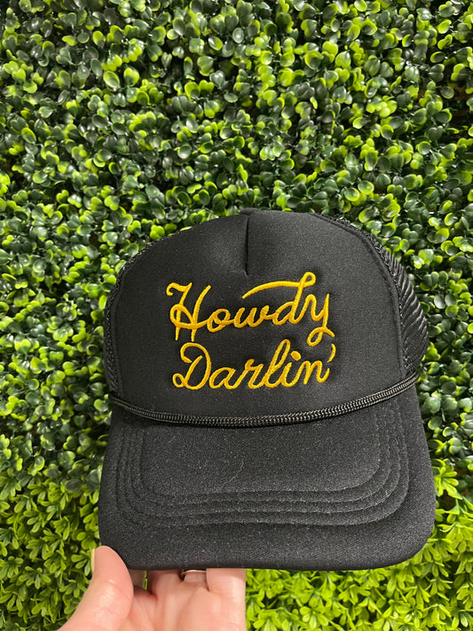 Howdy Darlin Mesh Trucker Cap