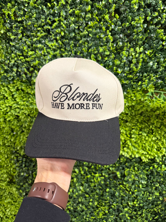 Hat-Blondes Have More Fun