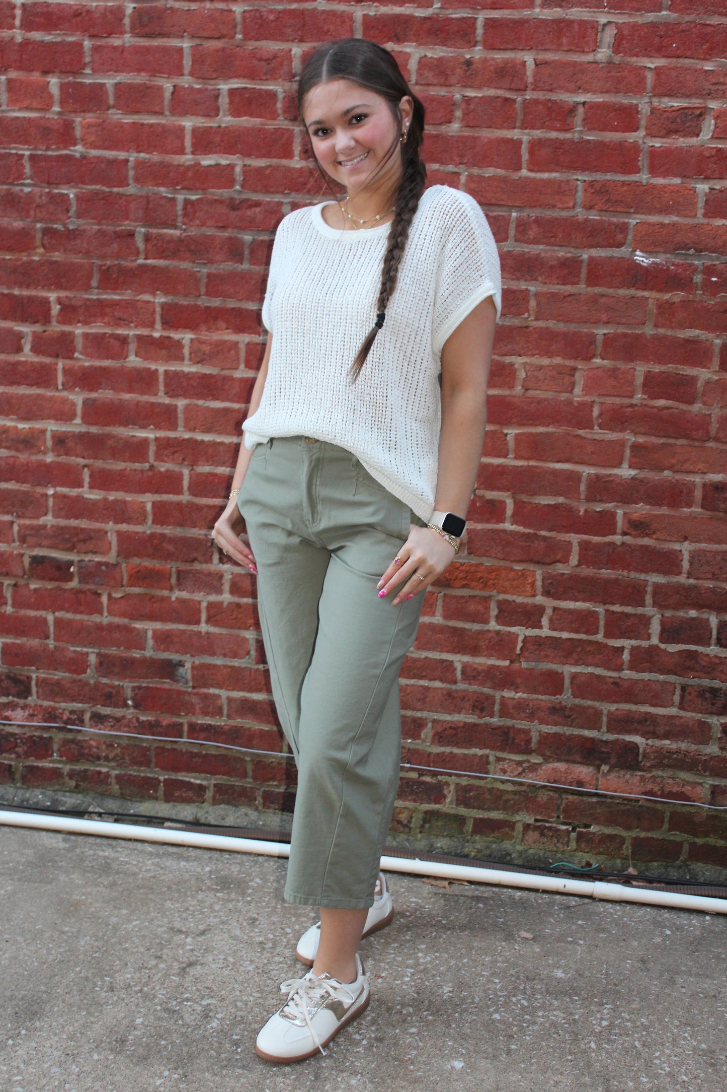 The Lucy High Waist Capri Pants