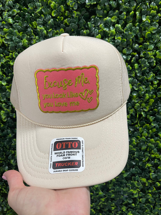 Hat-Excuse Me You Look Like You Love Me