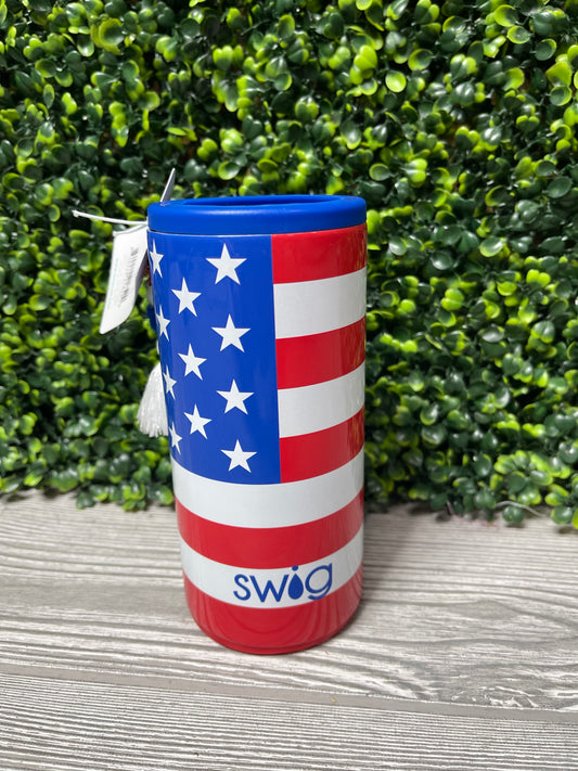 SWIG All American Skinny Can Cooler