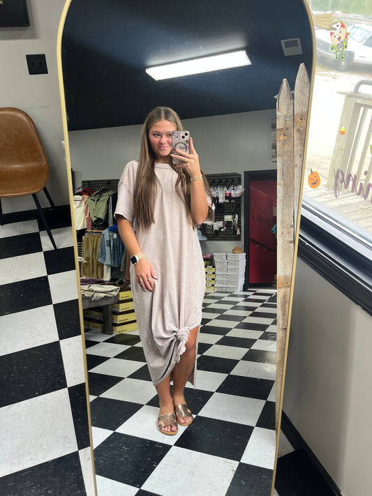 Comfy Casual Midi Dress