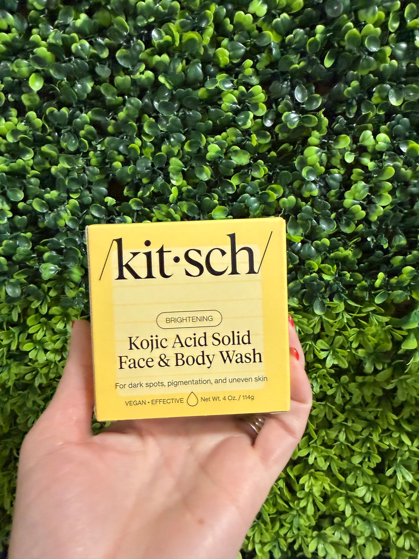 KITSCH Kojic Acid Solid Face & Body Wash
