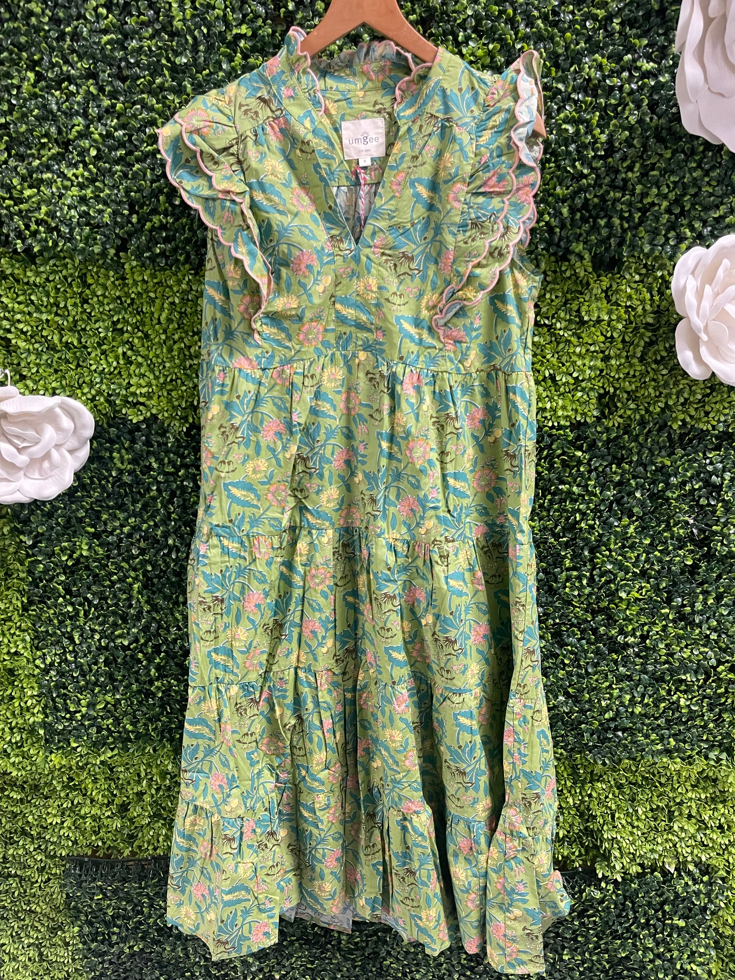 Botanical Dream Tiered Maxi Dress