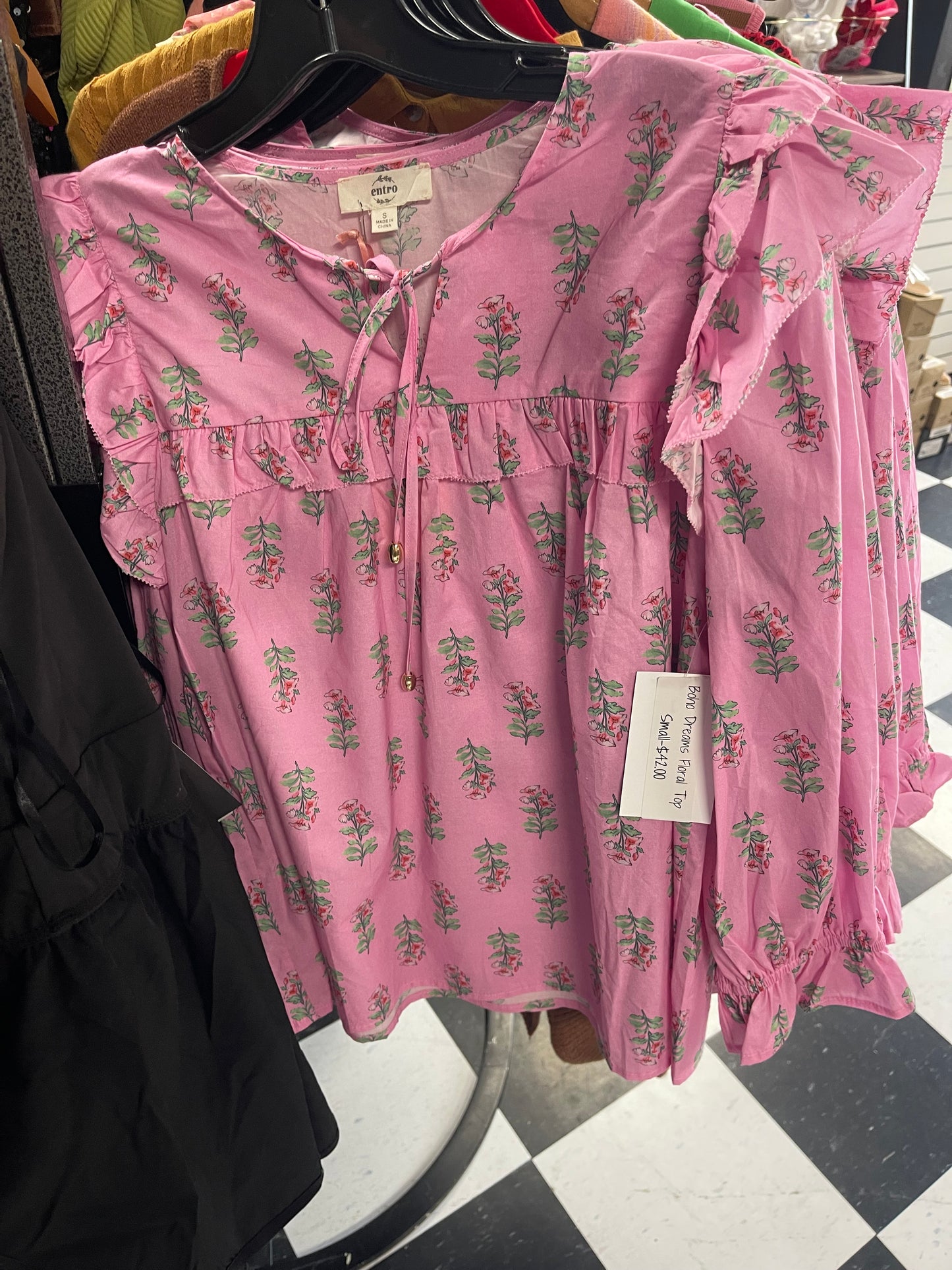 Boho Dreams Floral Top