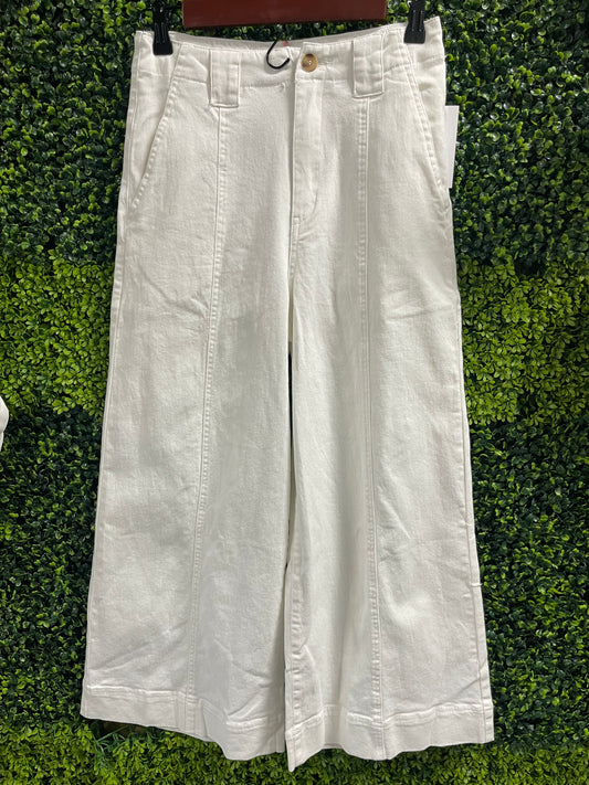 The Kiara High Waist Off White Pants