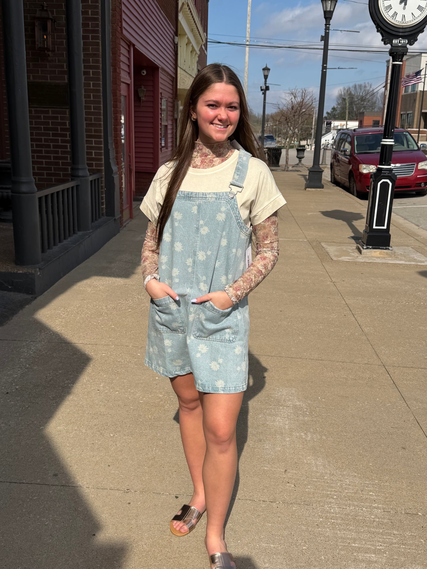 Dandelion Denim Mini Dress