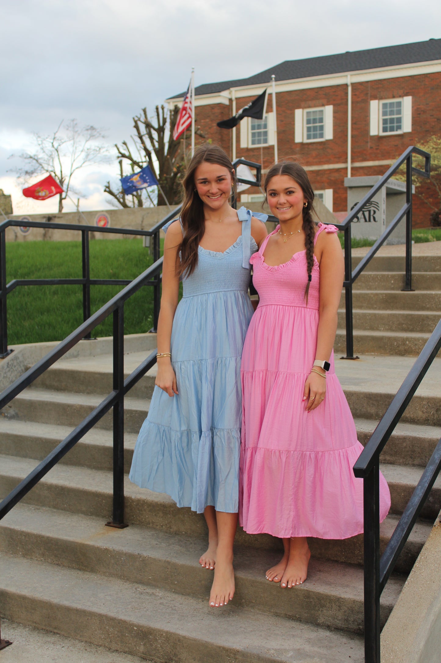 Wisteria Lane Tiered Maxi Dress