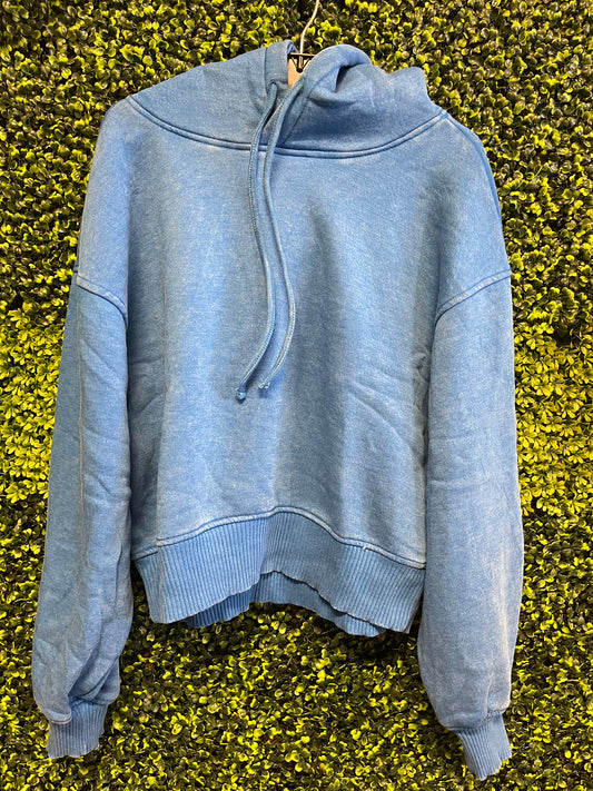 Acid Wash Fleece Hoodie