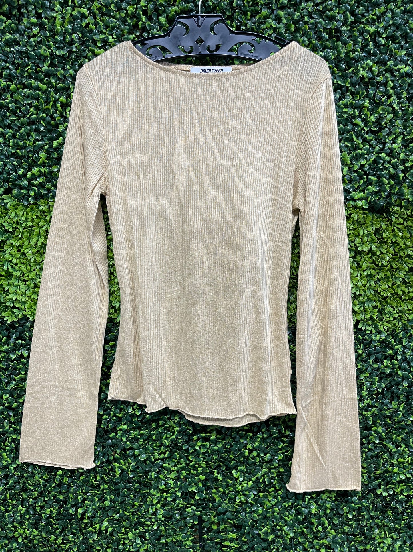 Basic Ribbed Long Sleeve Top