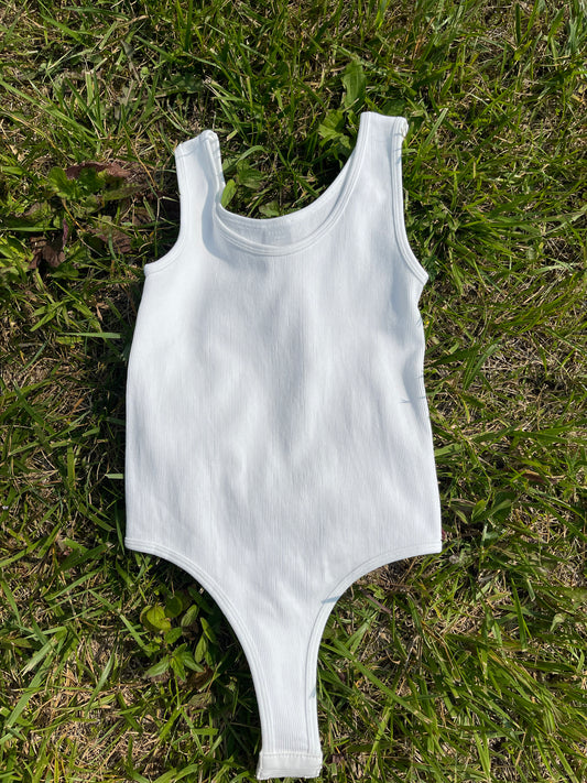 Timeless View Ribbed Bodysuit Tank